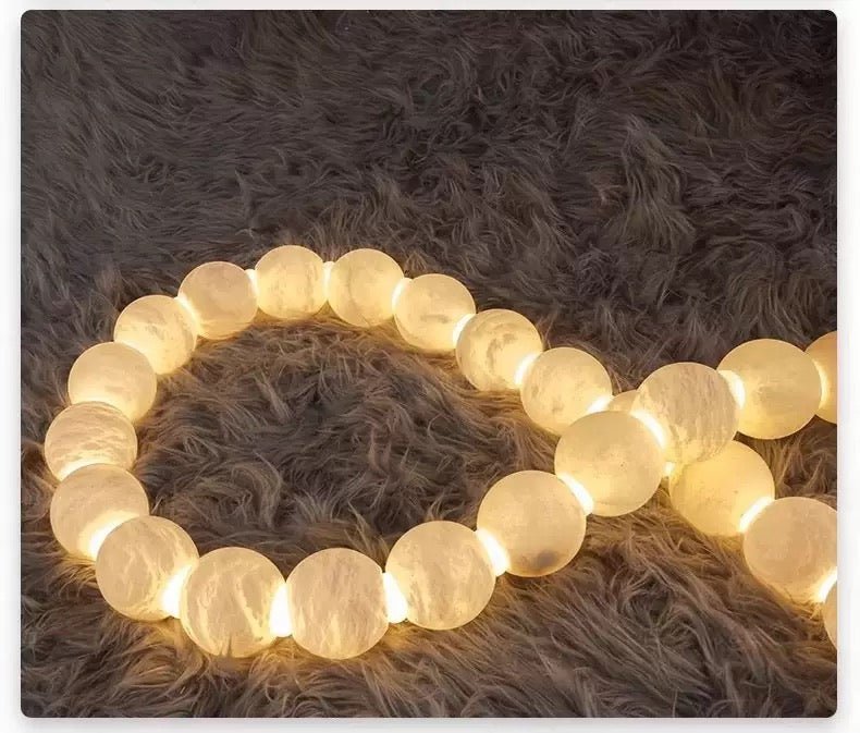 X - Pearl Necklace Chandelier - fovolighting