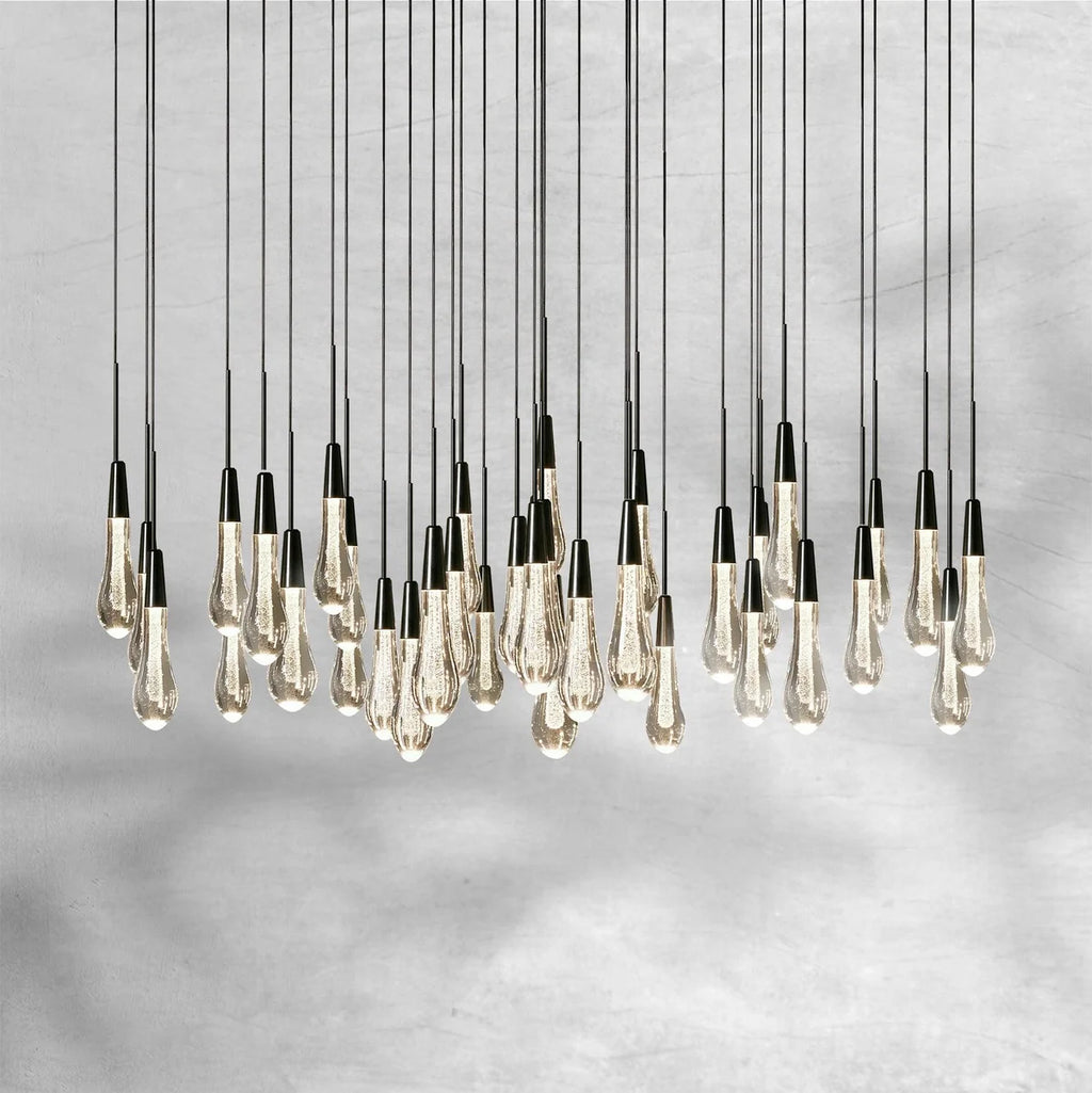 Soltaire Round Chandelier 17" 24" 36“ 58“